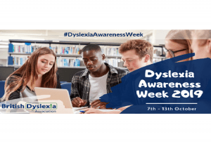 Read more about the article Dyslexia Awareness Week 7th to 13th October 2019